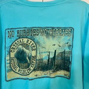 🐠Men’s Tee. Crystal River Florida Manatees.